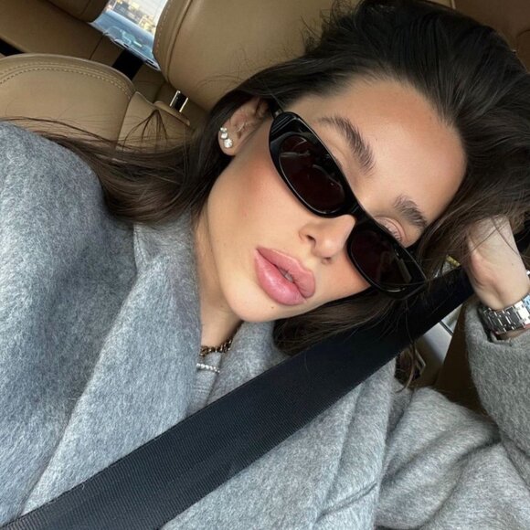 Final Price! Saint Laurent SL557 SHADE 001 Black Sunglasses - Picture 2 of 10